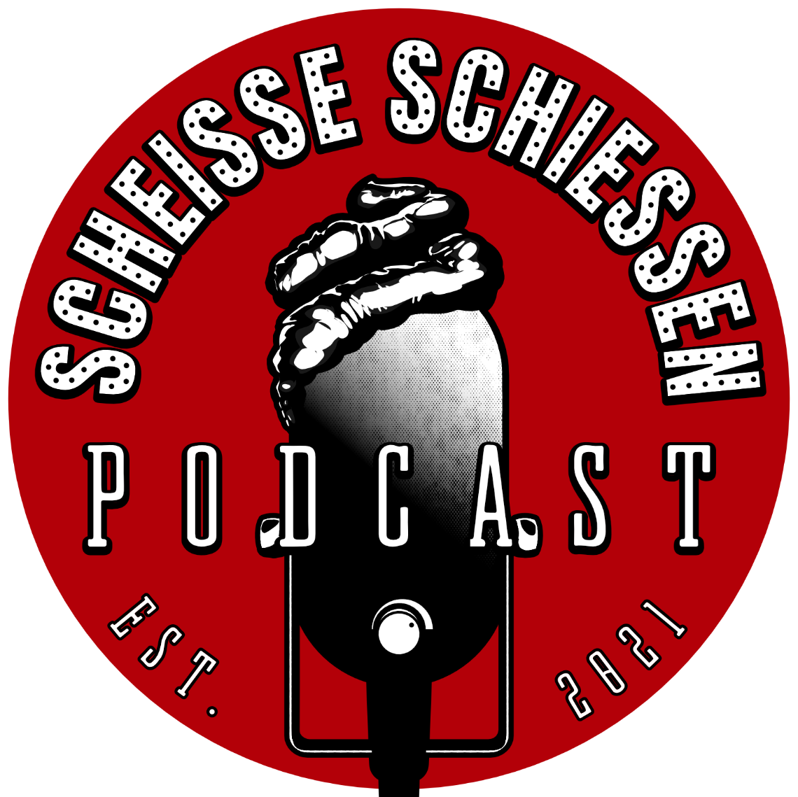 Scheisse Schiessen Podcast Logo
